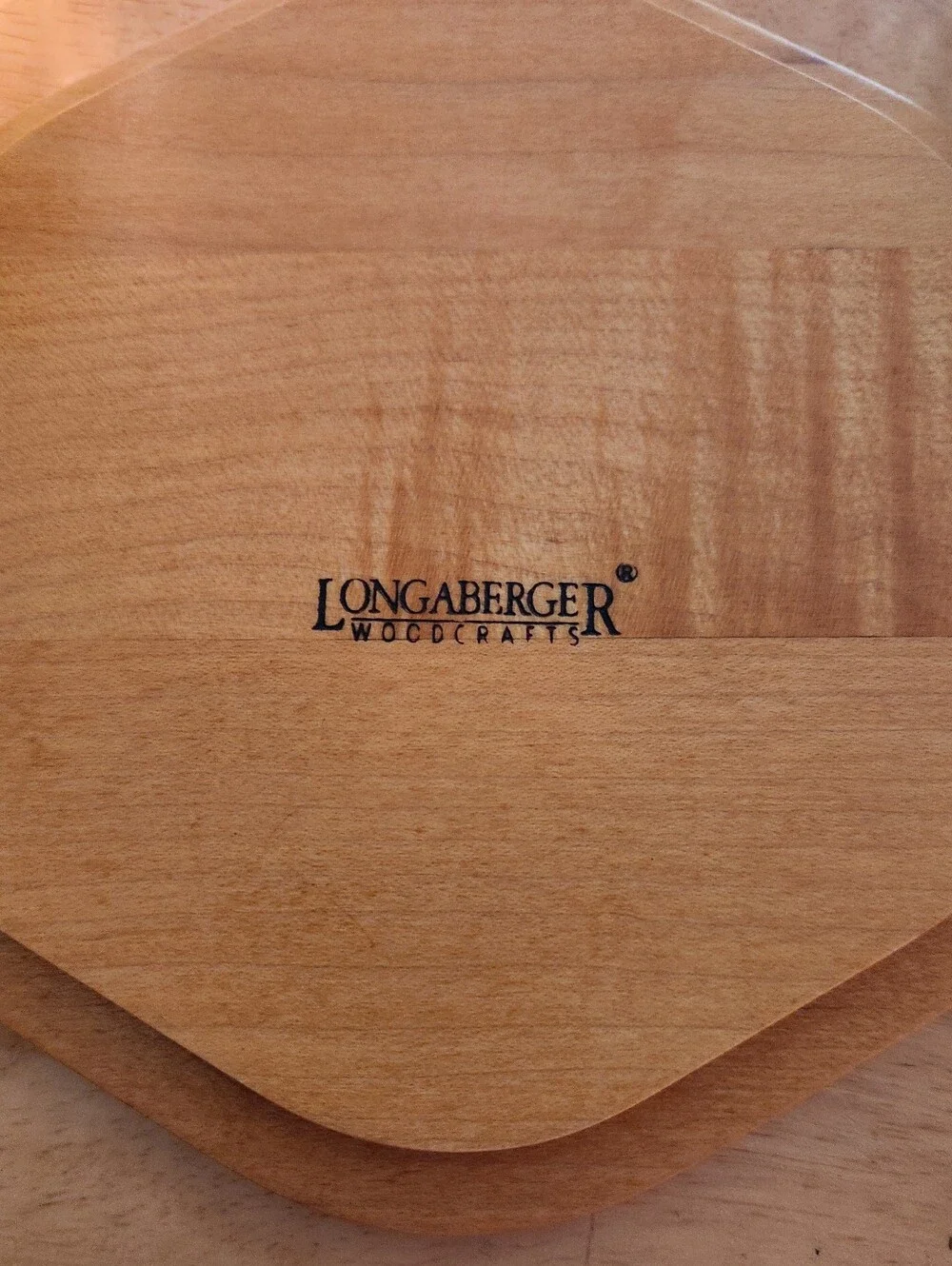 Longaberger Hexagon Basket w/ Top & Plastic Liner